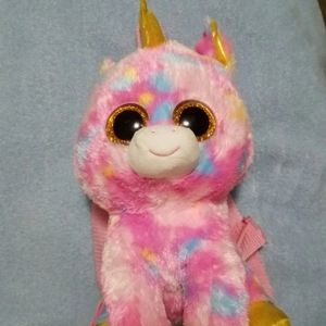TY Beanie Boo Fantasia Unicorn Backpack